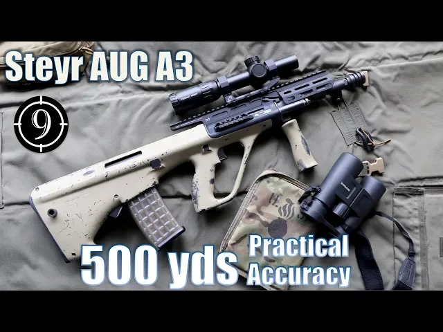 steyr aug a3 to 500yds: practical accuracy (w/ primary arms acss 1-6x raptor